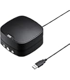 Amazon.co.jp: サンワサプライ WEB会議小型スピーカーフォン(2台